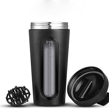 LOGO Custom Whey Protein Powder Sports Shaker Bottle Tainless Steel Shaker Bottle Leakproof Gym Nutrition Vacuum Blender Cup