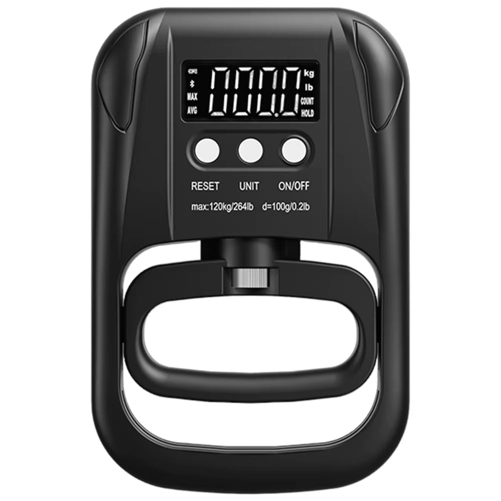 Digital Hand Dynamometer Hand Grip Strength Trainer 120Kg/264Lbs Grip Strengthener Hand Grip Strength Tester for Home School Use